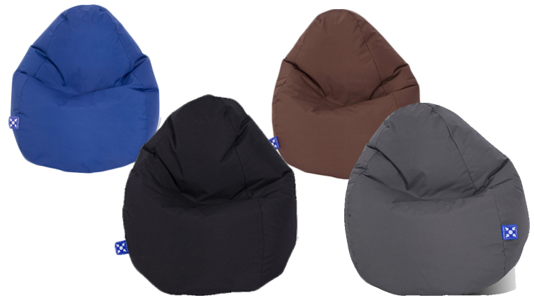 mobilier-moss-vente-pouf-jumbo-bag-scuba pouf exterieur gonflable design terasse fauteuil jardin piscine bleu marron noir gris